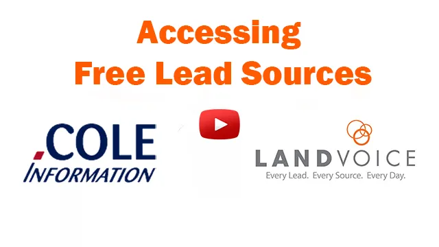 Click to Play Accessing Free Lead Sources Video