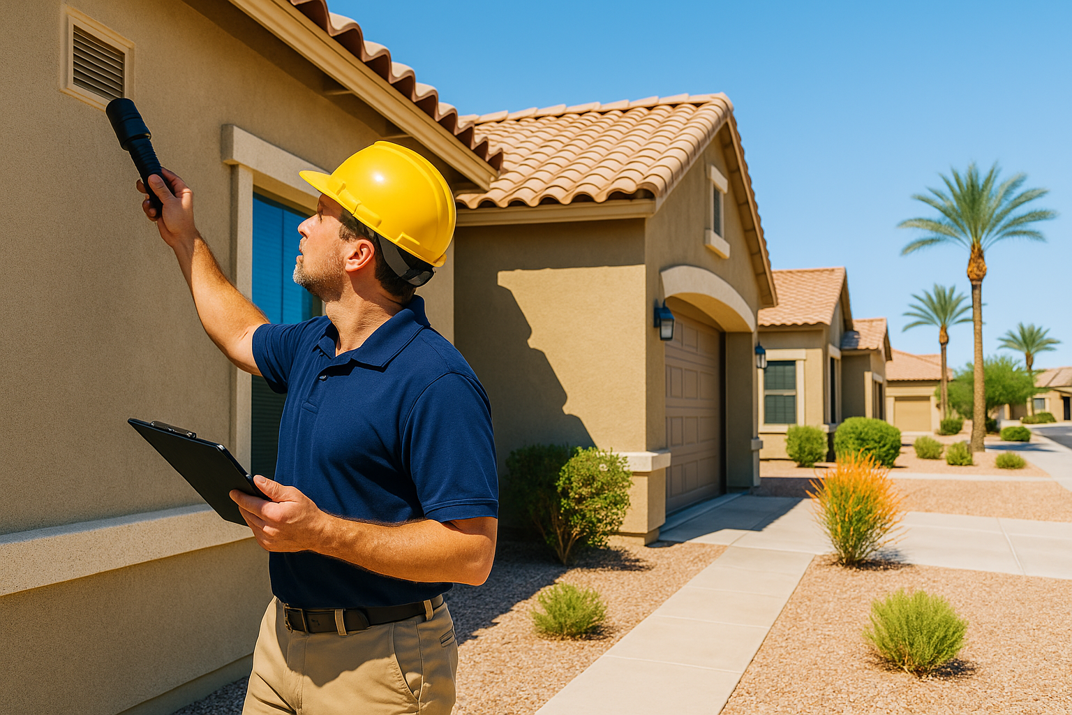 Professional home inspection in Maricopa AZ neighborhood