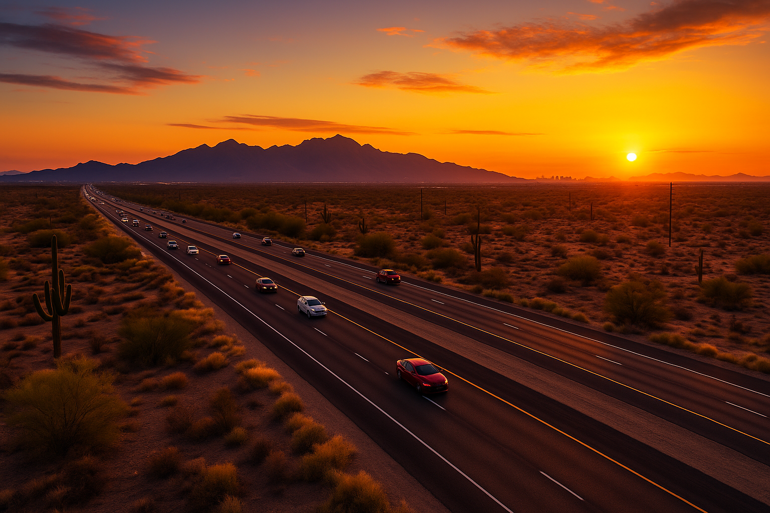 State Route 347 commute context for Maricopa AZ