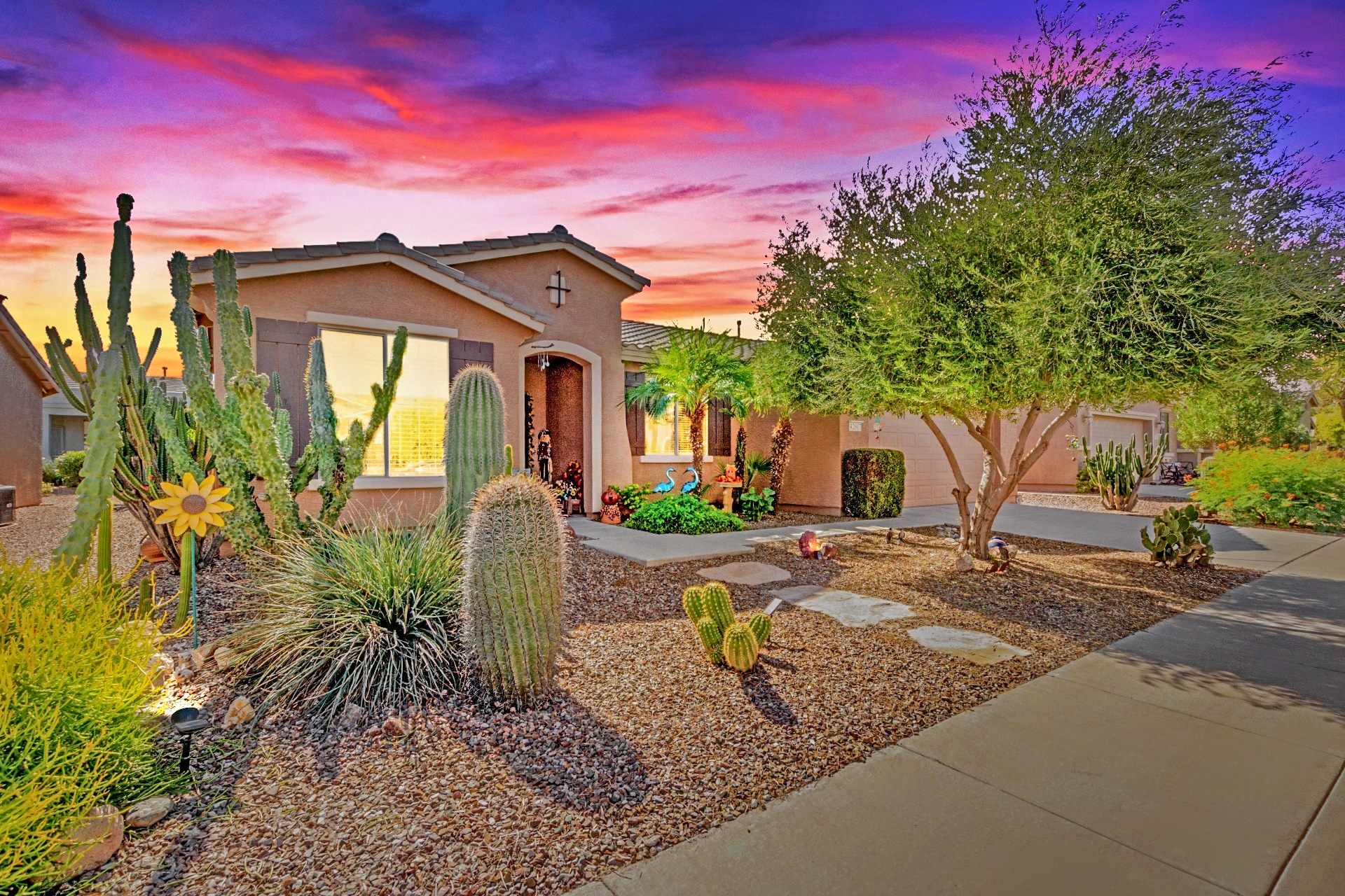 High quality visual marketing showing a Maricopa AZ home for sale