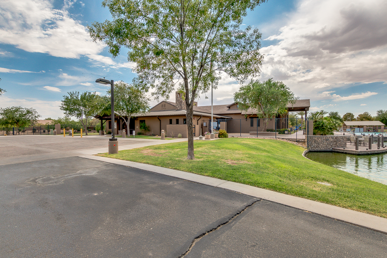 Clubhouse with fitness center at The Villages