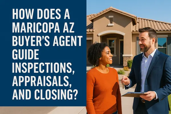 How Does a Maricopa AZ Buyer's Agent Guide Inspections, Appraisals, and Closing?,James Sanson