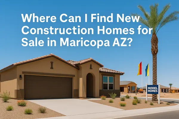 Where can I find new construction homes for sale in Maricopa AZ?,James Sanson Maricopa's #1 Realtor