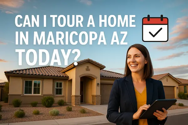 Can I Tour a Home in Maricopa AZ Today?,James Sanson Maricopa's #1 Realtor