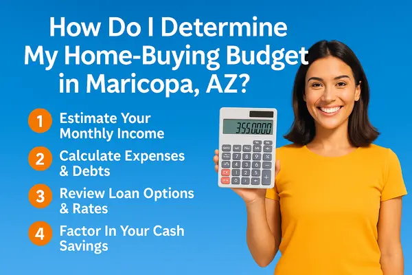 How Do I Determine My Home-Buying Budget in Maricopa, AZ? | 2025-26 Guide,James Sanson