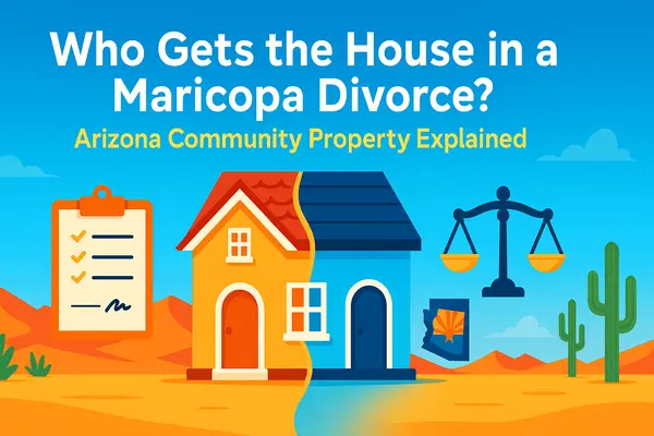 Who Gets the House in a Maricopa Divorce? (Arizona Community Property Explained),James Sanson