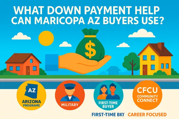 What down payment help can Maricopa AZ buyers use?,James Sanson