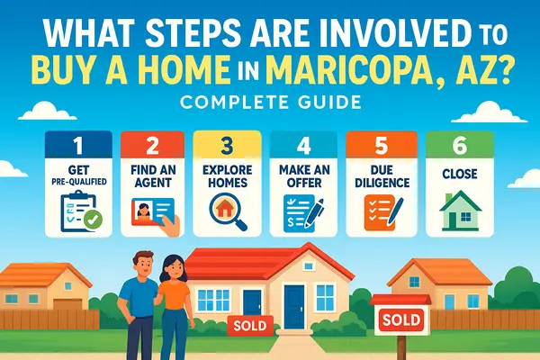 What Steps Are Involved to Buy a Home in Maricopa AZ? | Complete Guide,James Sanson