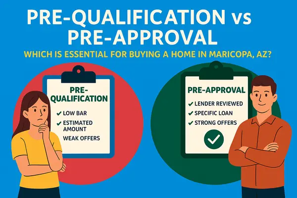 Pre-Qualification vs Pre-Approval: Which is Essential for Buying a Home in Maricopa, AZ?,James Sanson