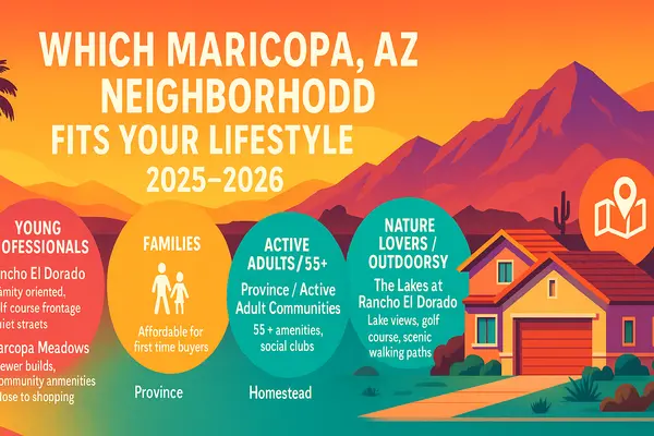 Which Maricopa, AZ Neighborhood Fits Your Lifestyle in 2025–2026?,James Sanson