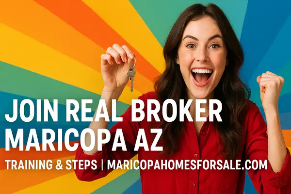 Join REAL Broker Maricopa AZ | Training & Steps | MaricopaHomesForSale.com,James Sanson Maricopa REALTOR