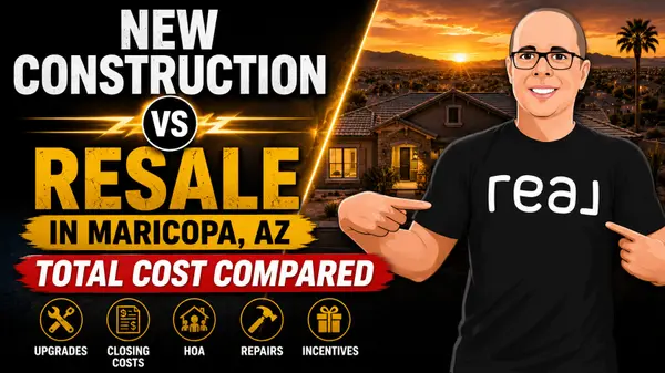 feature image of New Construction vs Resale in Maricopa, AZ: Total Cost