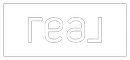 Real Logo Outline White