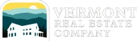 Vermont Real Estate Company Logo White Horizontal