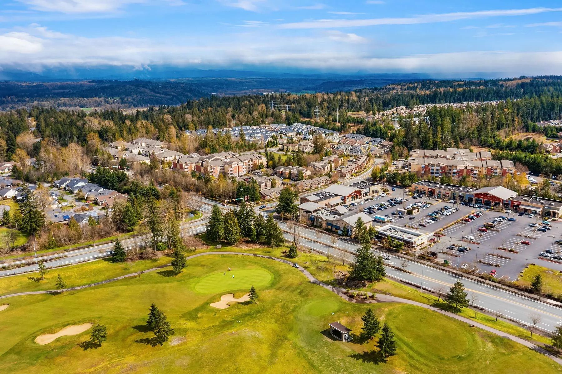 Redmond Ridge Aerial Photo