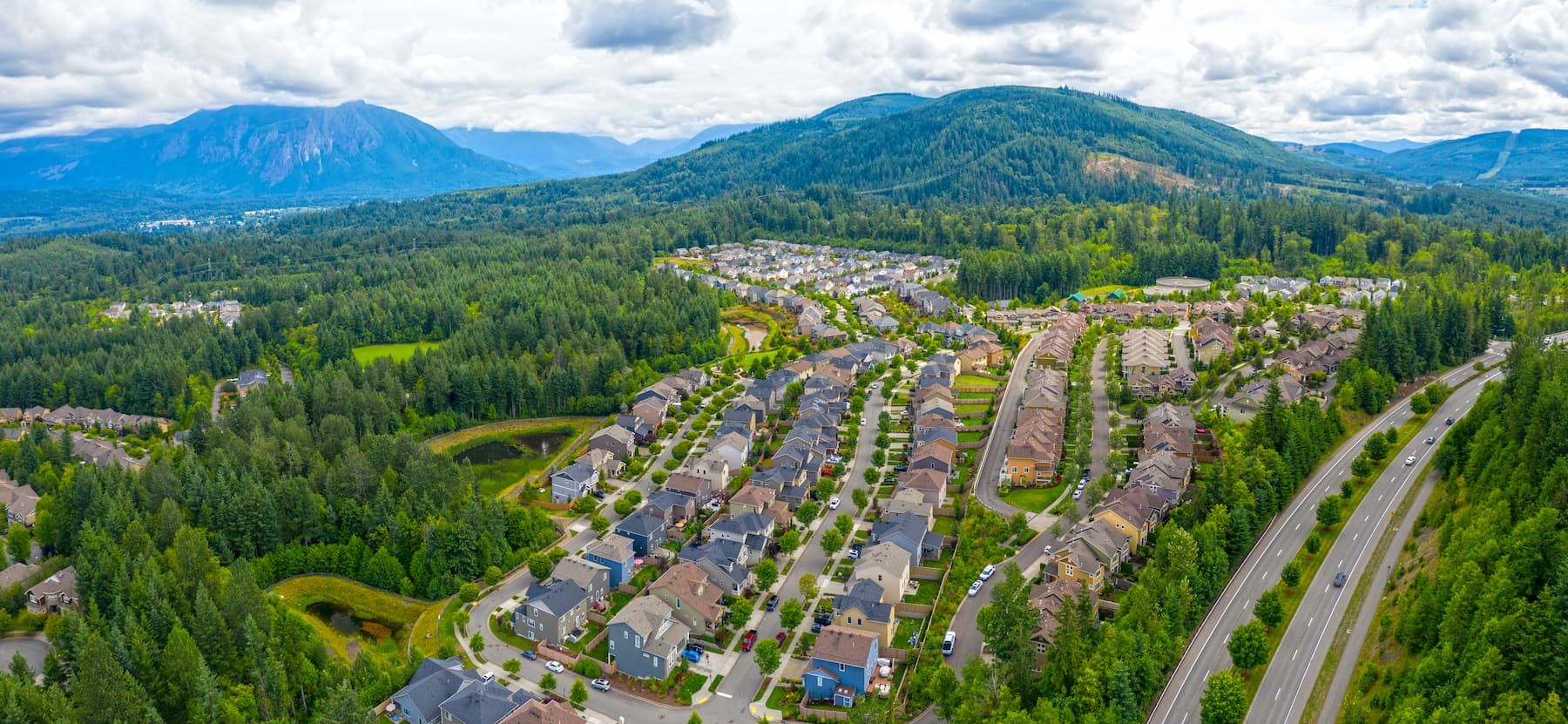 Snoqualmie Ridge Aerial