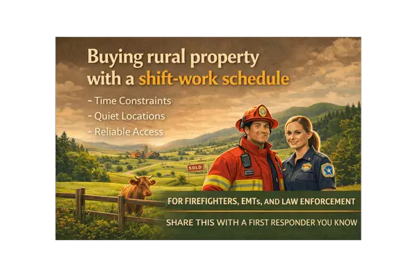feature image of Buying Rural Property with a Shift-Work Schedule