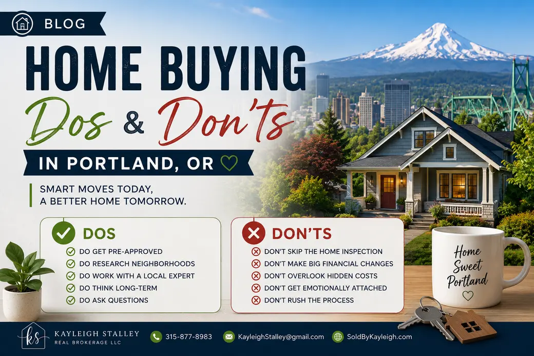 Home Buying Dos and Don’ts in Portland, OR