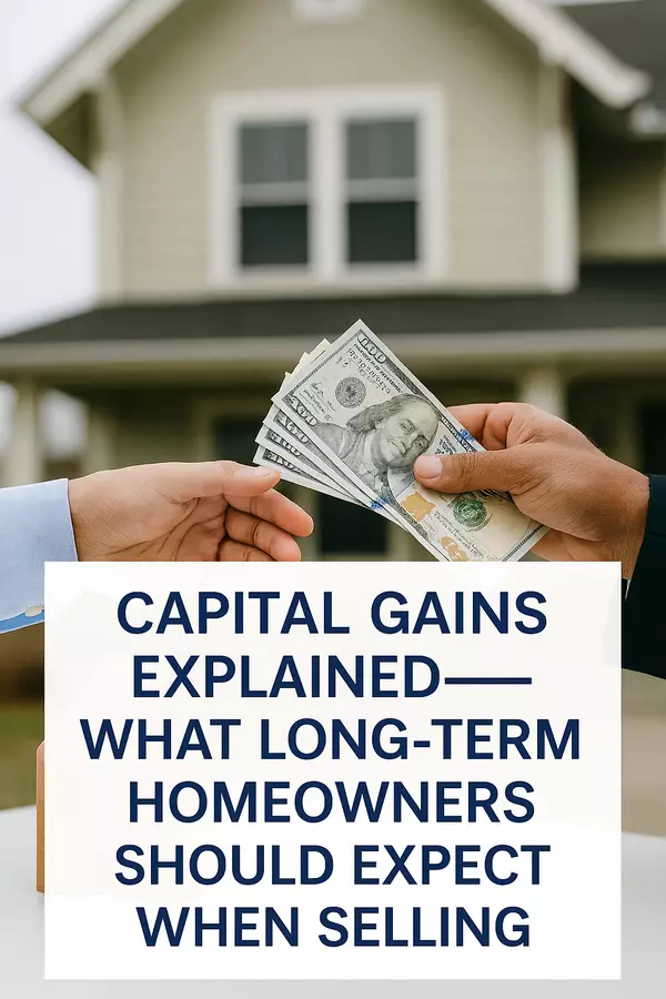 Capital Gains Explained—What Long-Term Homeowners Should Expect When Selling
