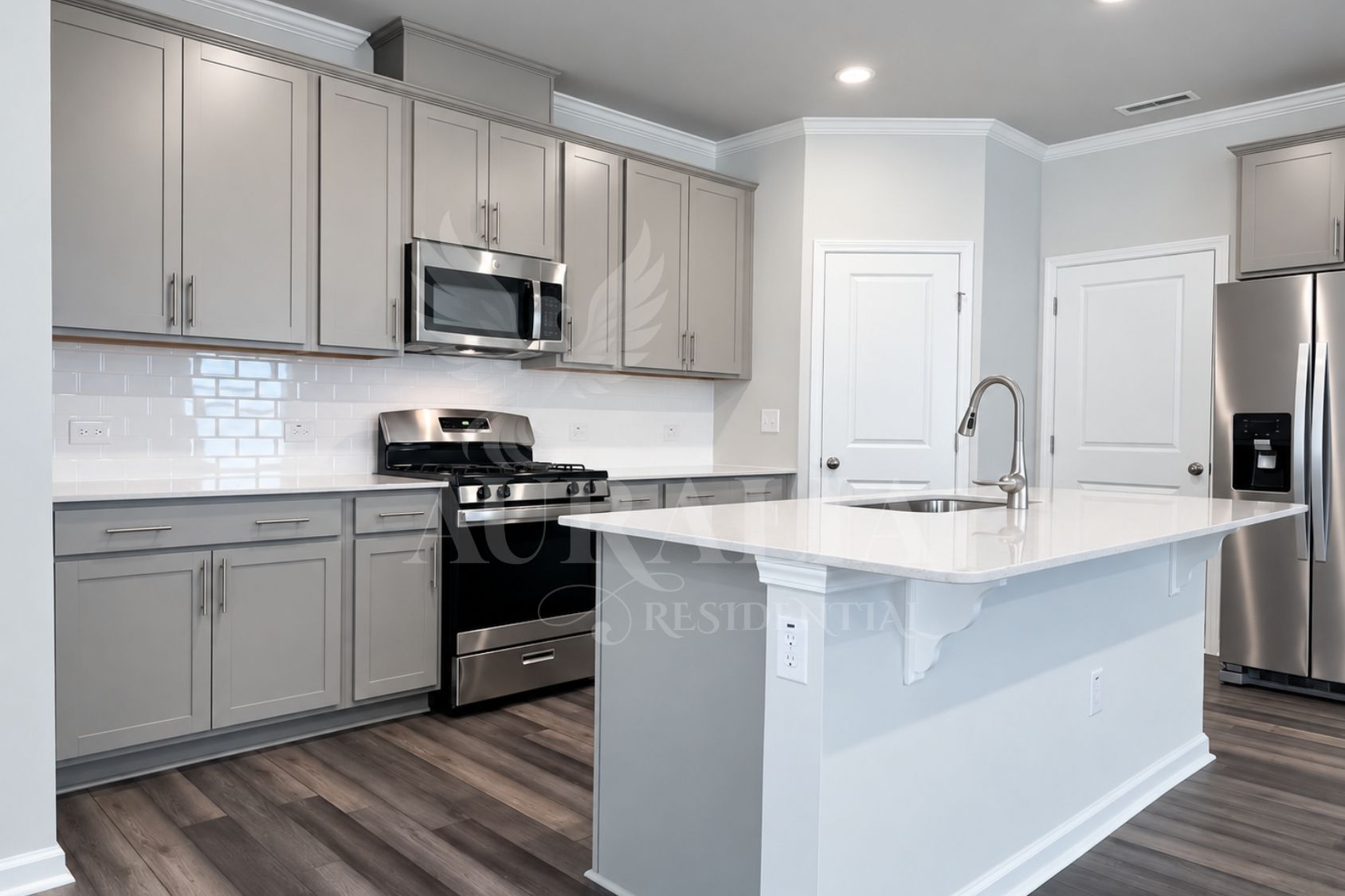 Inside 121 Sea Cave Lane, a 3-bedroom rental home in Raleigh's Edge of Auburn community