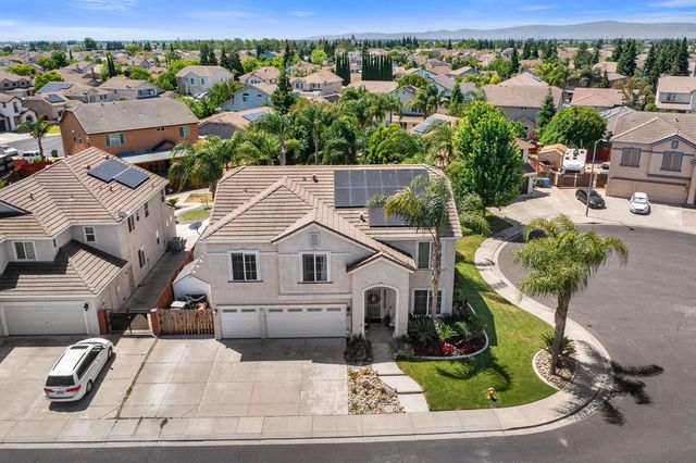 Manteca Homes aerial