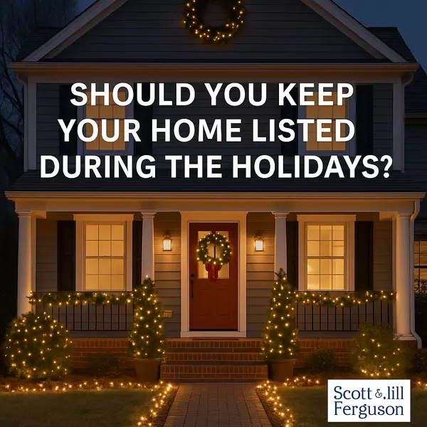 feature image of Should You Take Your Home Off the Market During the Holidays?