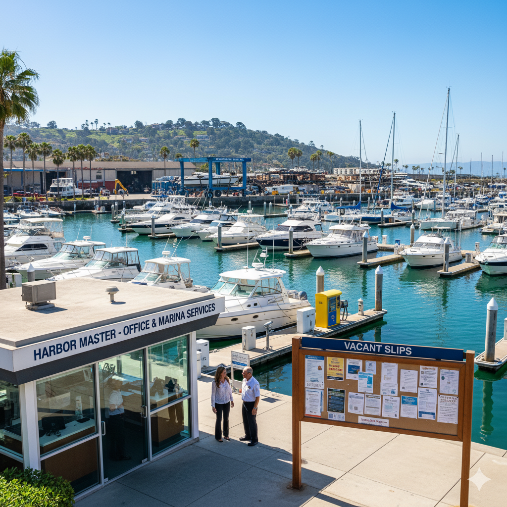 Complete Marina Services and Slip Rentals at Dana Point Harbor