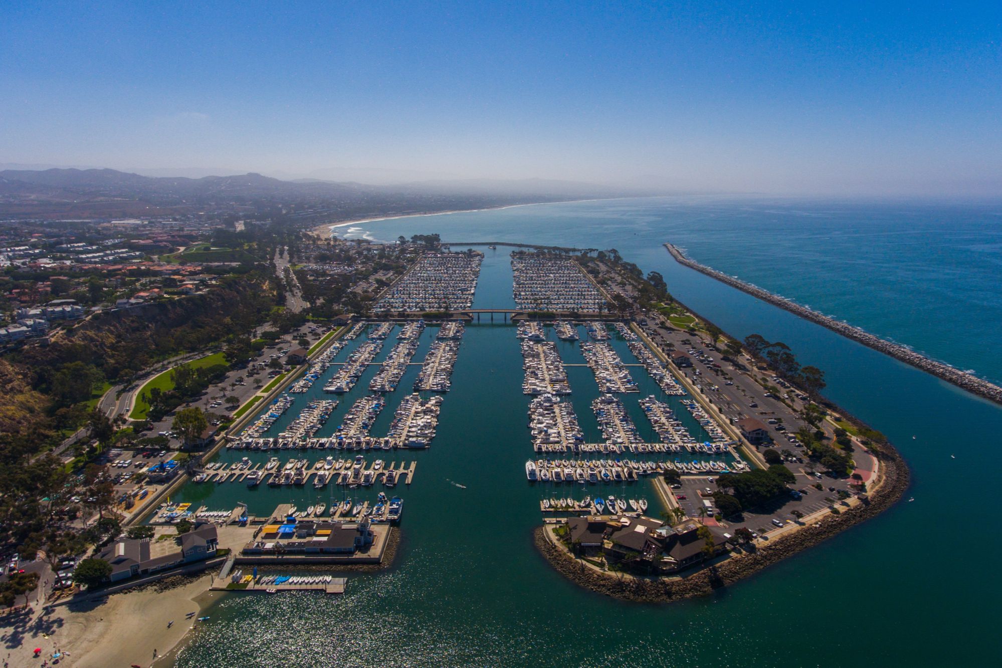 Aerial view of Laguna Beach coastline | Dana Point harbor | coastal South Orange County luxury real estate | Susan Chase