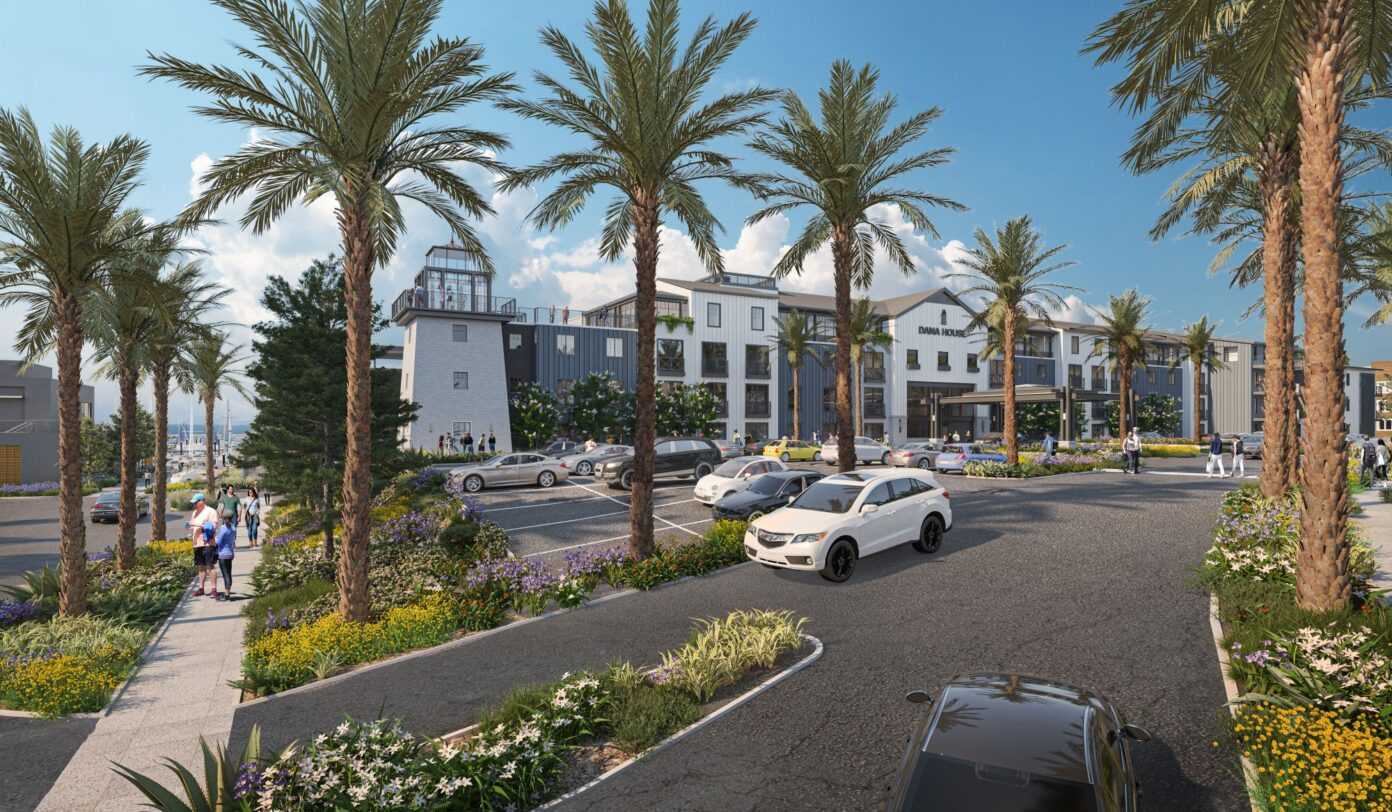 Rendering of New Upscale Hotel