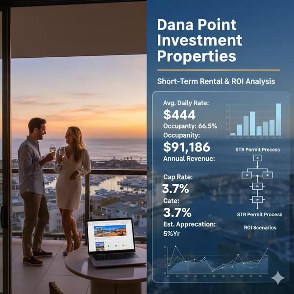 Dana Point Investment Properties: Short-Term Rental & ROI Analysis,Susan Chase