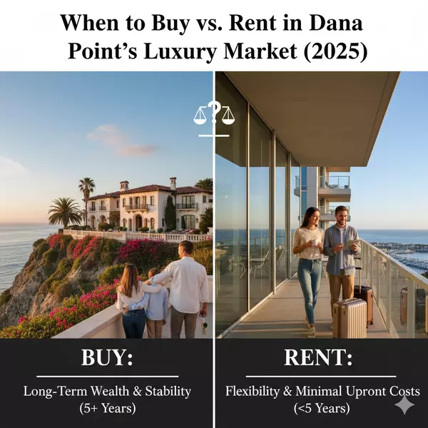 Buy vs Rent in Dana Point (2025): What’s Smarter for Luxury Buyers?,Susan Chase