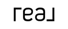 Real Logo Solid White with Black Wordmark