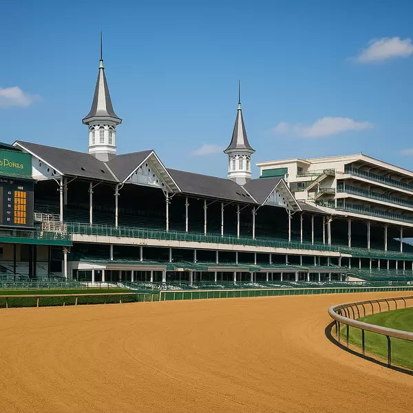 Churchill Downs in Louisville KY, iconic twin spires near Falls City Realtors service area