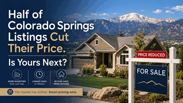 Half of Colorado Springs Listings Cut Their Price. Is Yours Next?