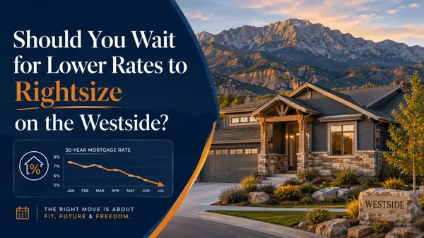 Should You Wait for Lower Rates to Rightsize on the Westside? | Colorado Peak Properties