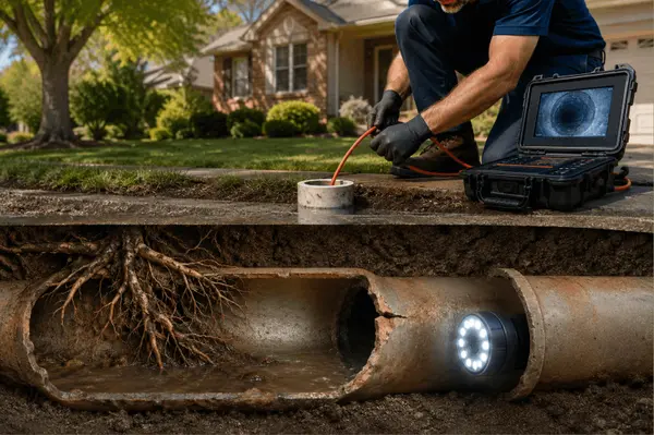 feature image of What Is a Sewer Scope and Why Every Littleton Buyer Should Order One