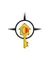 GPS LOGO - Yellow key V2 (Key on outside) (1)