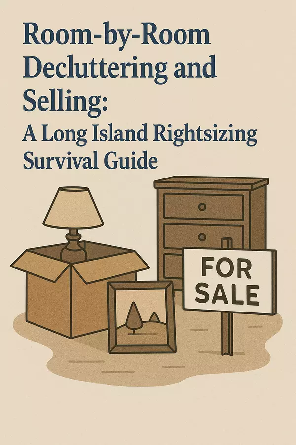 Room-by-Room Decluttering and Selling: A Long Island Rightsizing Survival Guide