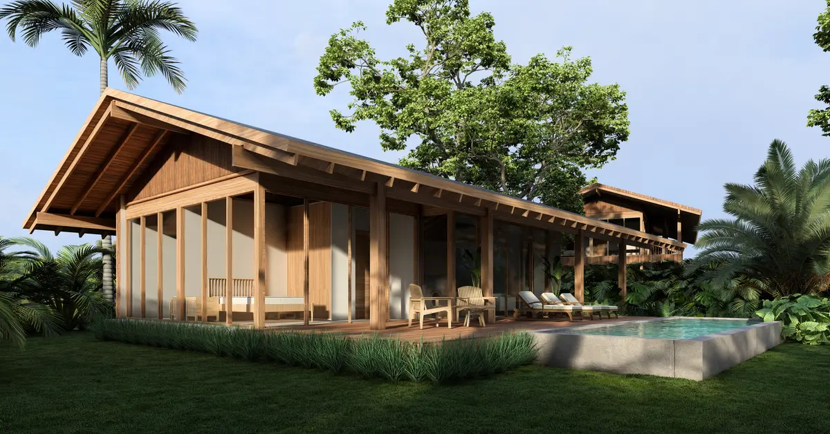 Paunch Village Development - Coco 2-Bedroom Villa