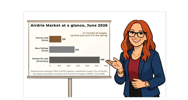 Airdrie Market Update, June 2026: What a $1.58 Million Sale and a $20,200 Dip Mean for Your Move