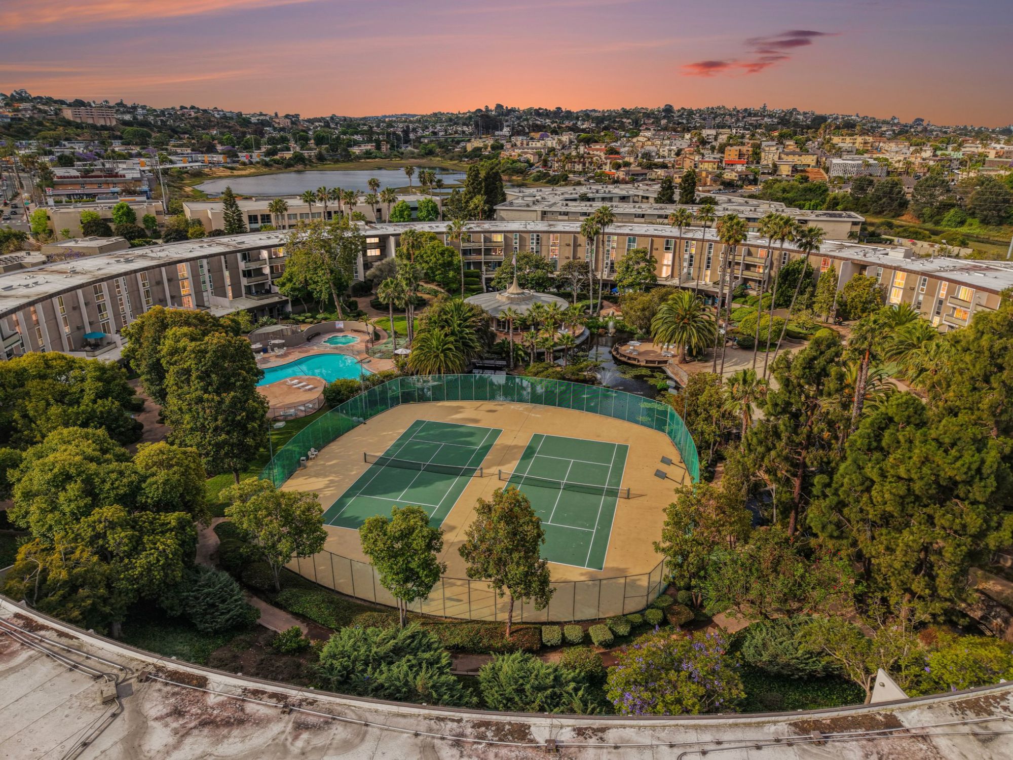 Pacific Isle Point Loma San Diego heated saltwater pool gated community