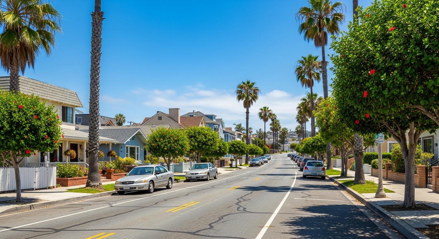 Ocean Beach residential street parking — coastal San Diego real estate impact
