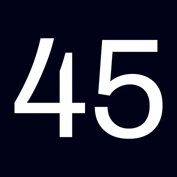45