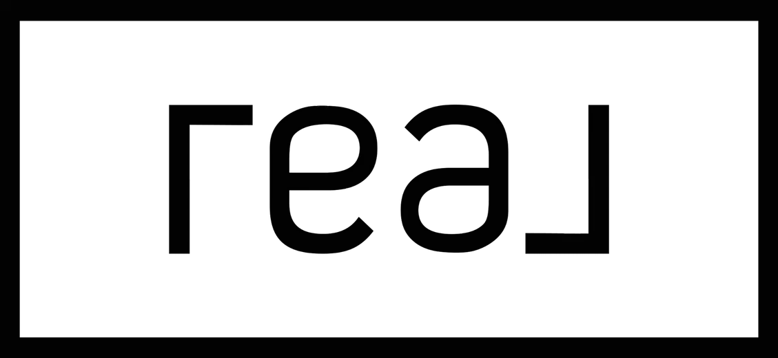 REAL logo black