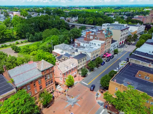 Commercial Buildings in Downtown Bethlehem Main Street