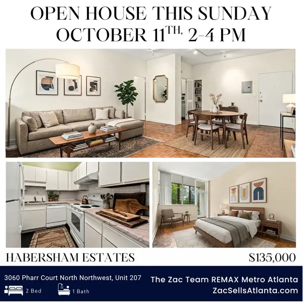 Open House in Buckhead: Explore 3060 Pharr Court North NW, Unit 207