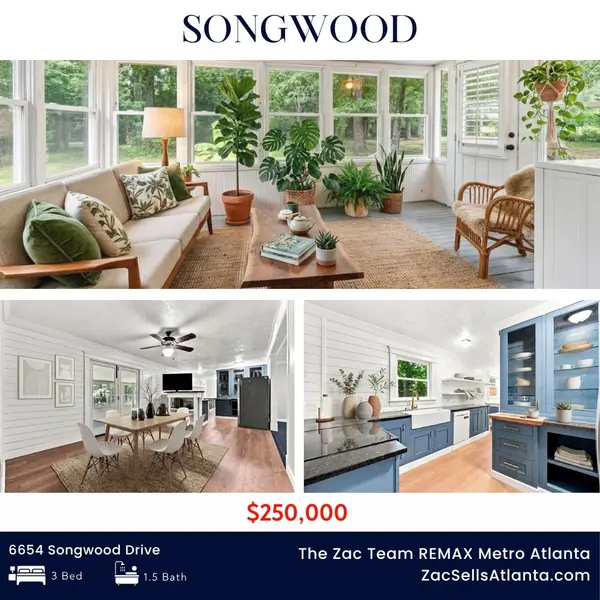 6654 Songwood Drive in Austell, GA: A Brick Ranch with Personality, Privacy, and a Sunroom You’ll Love
