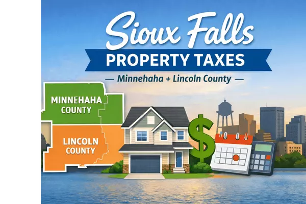 feature image of Sioux Falls Property Taxes in 2 Counties, What You’ll Pay Monthly