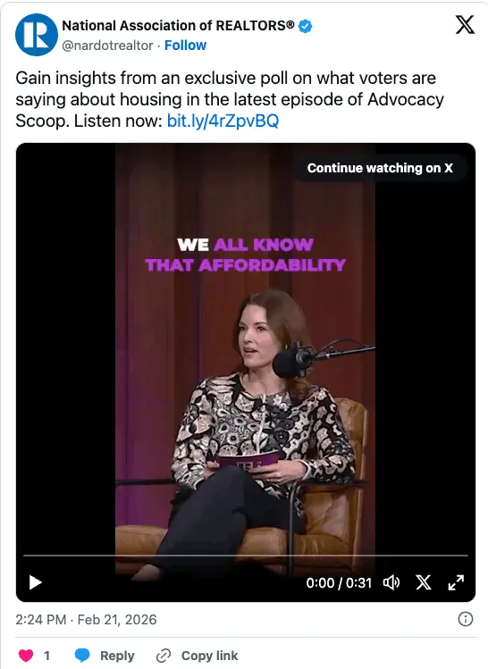 Gain insights from an exclusive poll on what voters are saying about housing 