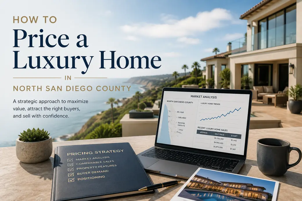 How to Price a Luxury Home in North San Diego County